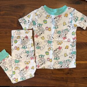 Mickey and Minnie Easter pajamas